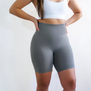 Scrunch Shorts - Gray