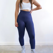 Scrunch Leggings - Blue