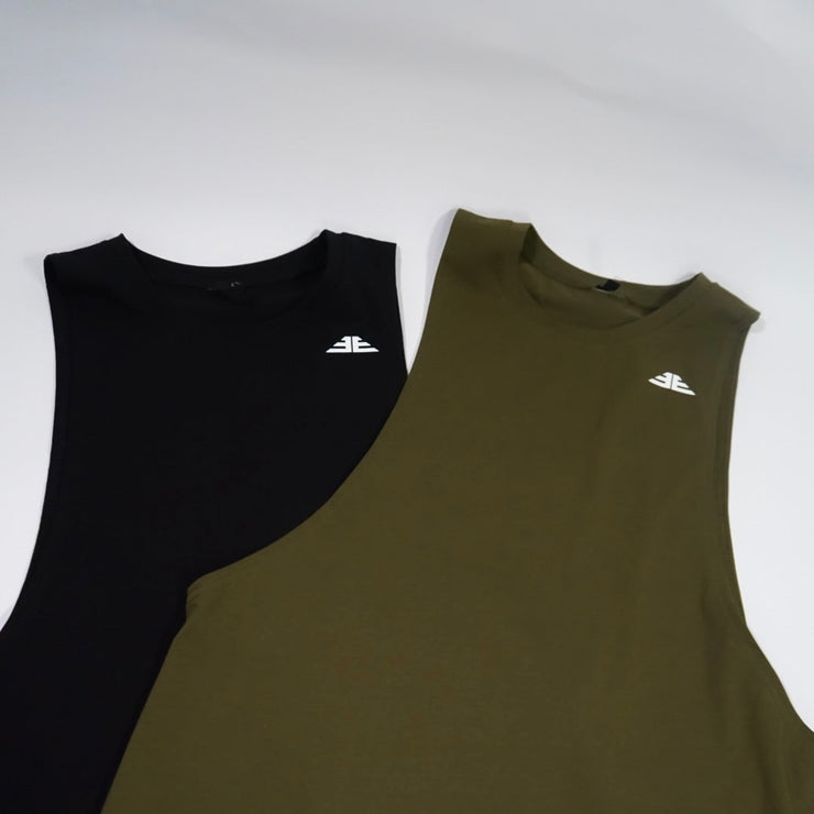 Elevated Cutoff Tank - Pine Green