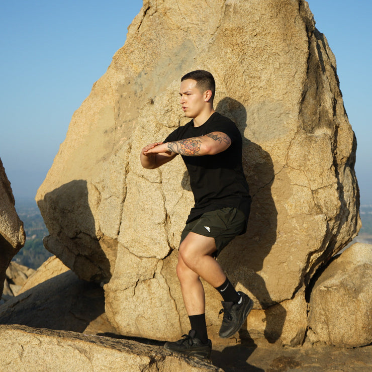 Weightless Flex Shorts - Pine Green