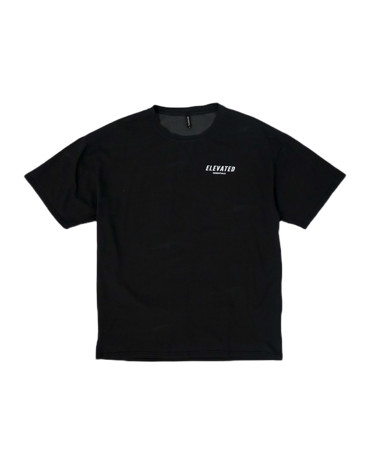 Warm-Up Tee Vintage Black – Elevated Essentials