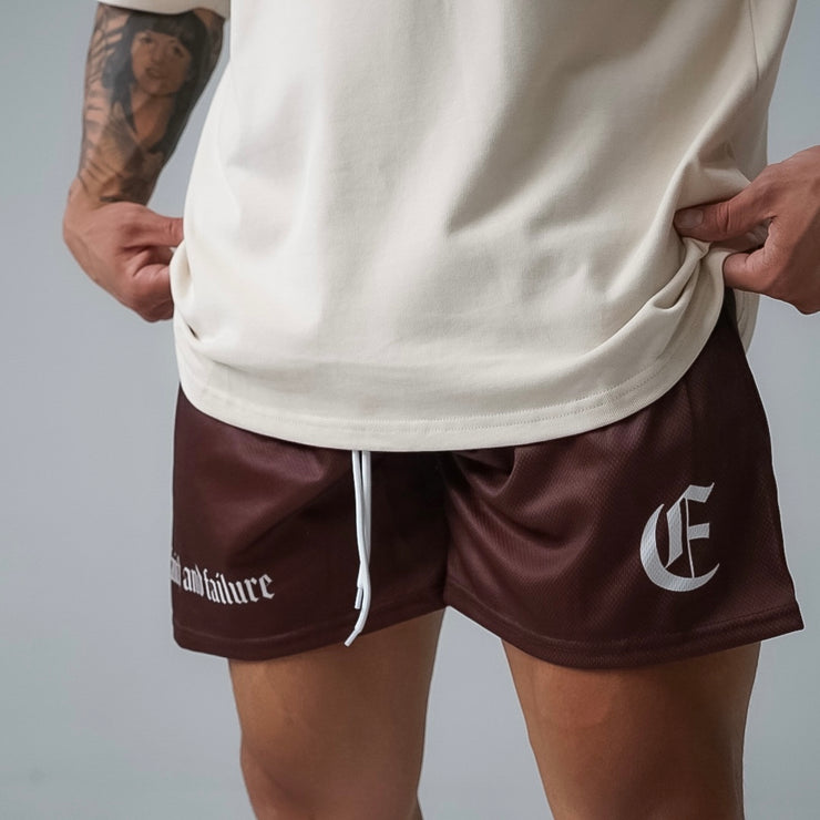 Faith & Failure Shorts - Brown