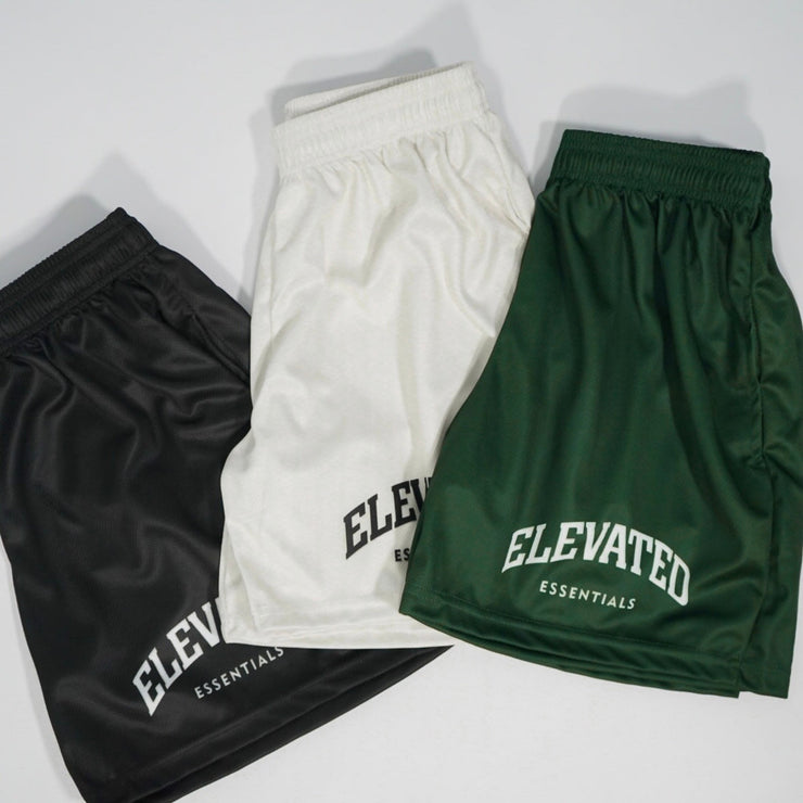 Elevated Mesh Shorts - Forest Green