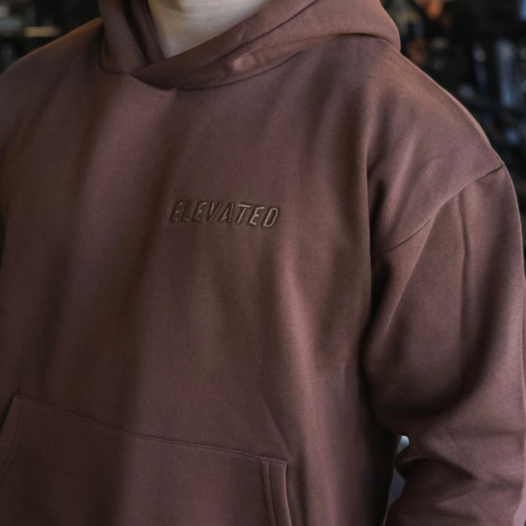 Pull-Over Hoodie - Brown