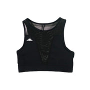 Lux V-Mesh Top - Black