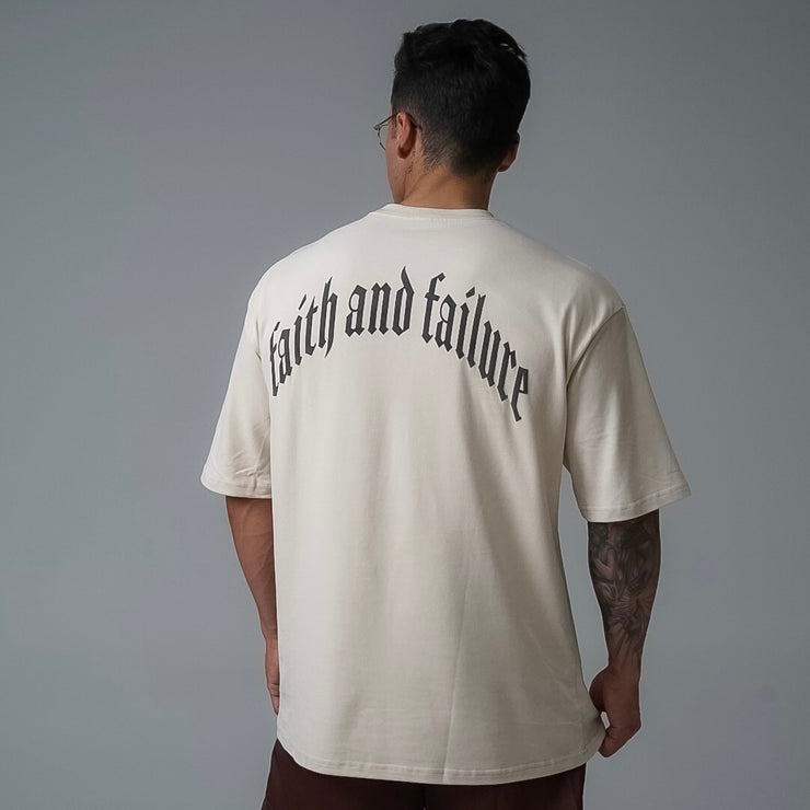 Faith & Failure Tee - Tan