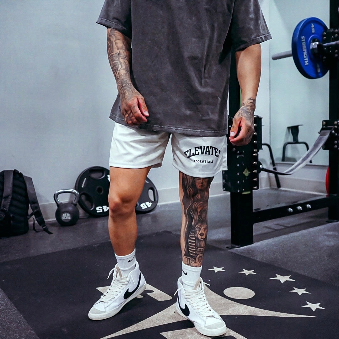 Off white mesh shorts best sale