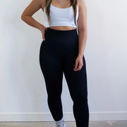 Scrunch Leggings - Black