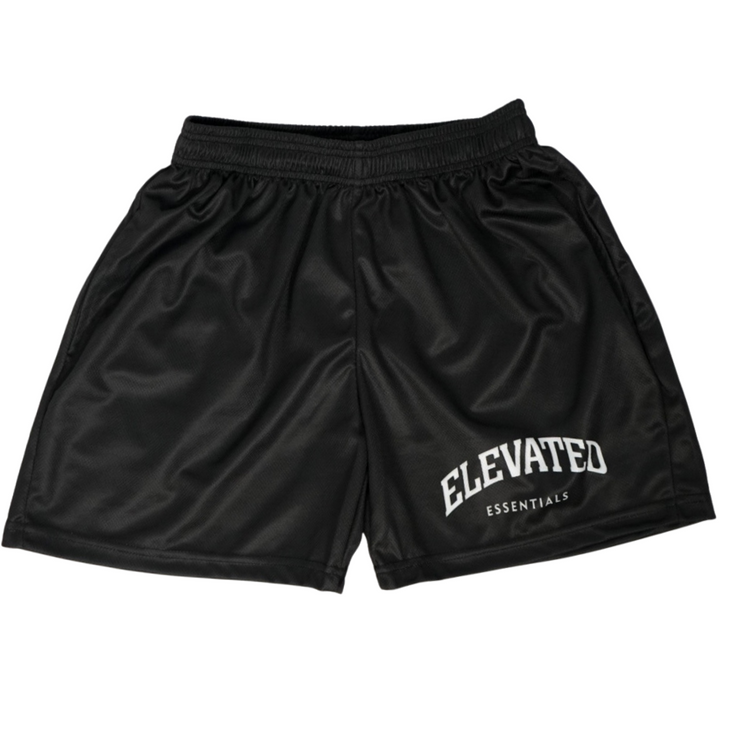 Elevated Mesh Shorts - Black