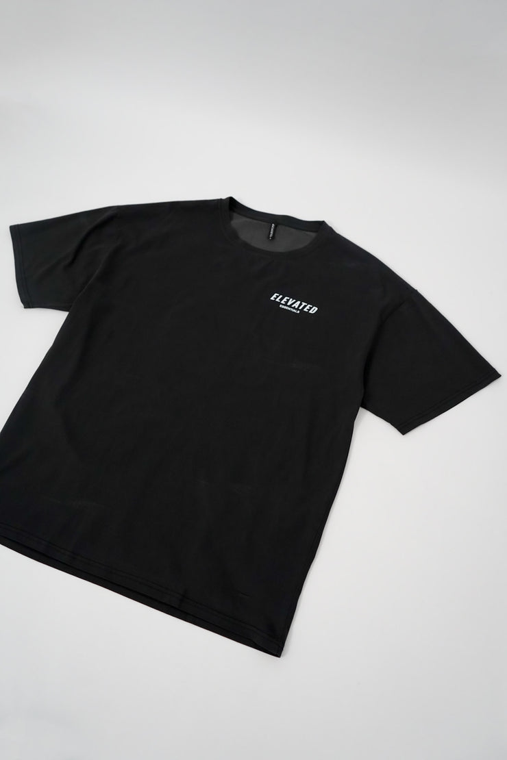 Warm-Up Tee Vintage Black – Elevated Essentials