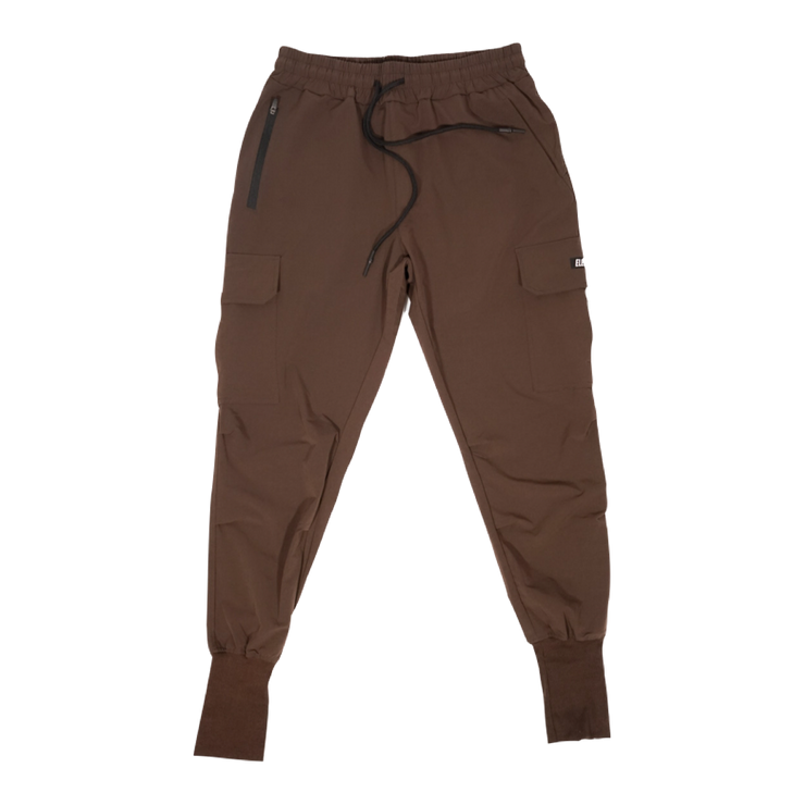 Tech Joggers - Brown