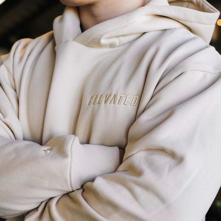 Pull-Over Hoodie - Cream