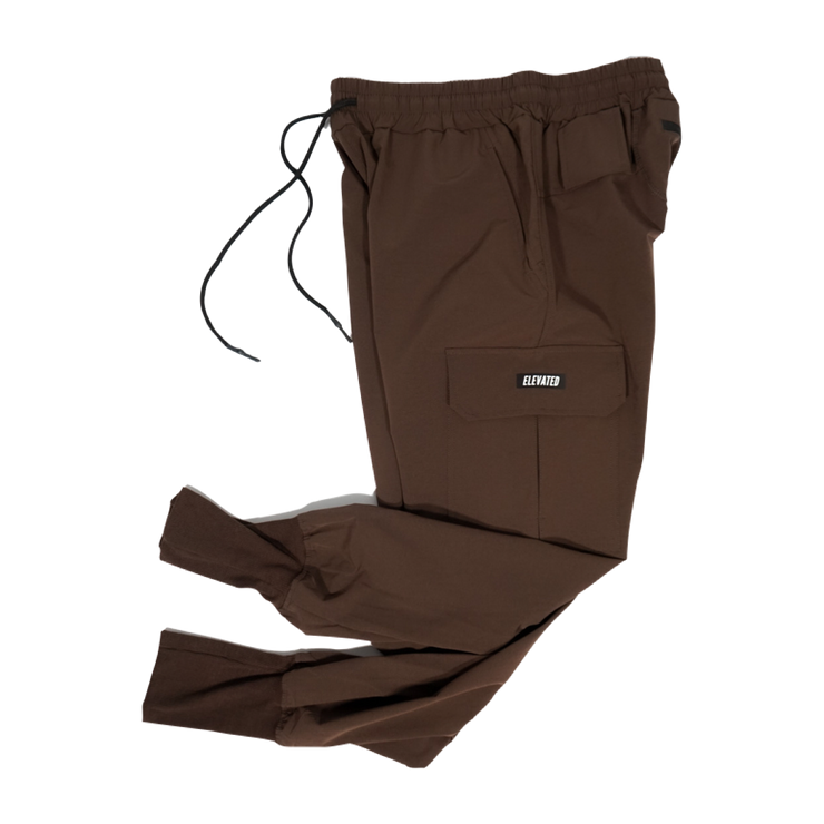 Tech Joggers - Brown