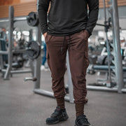 Tech Joggers - Brown